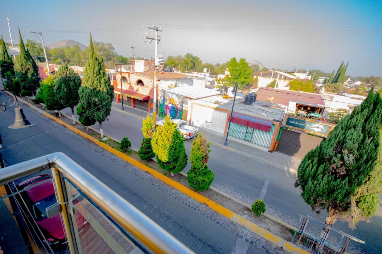 Tlatki Hotel San Martín de las Pirámides Exterior foto